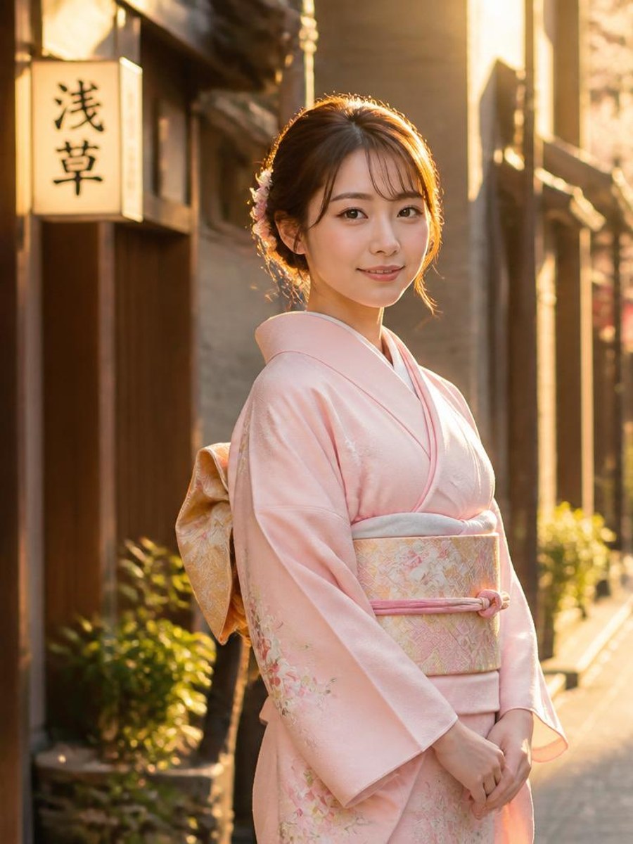 Kimono rental in Asakusa